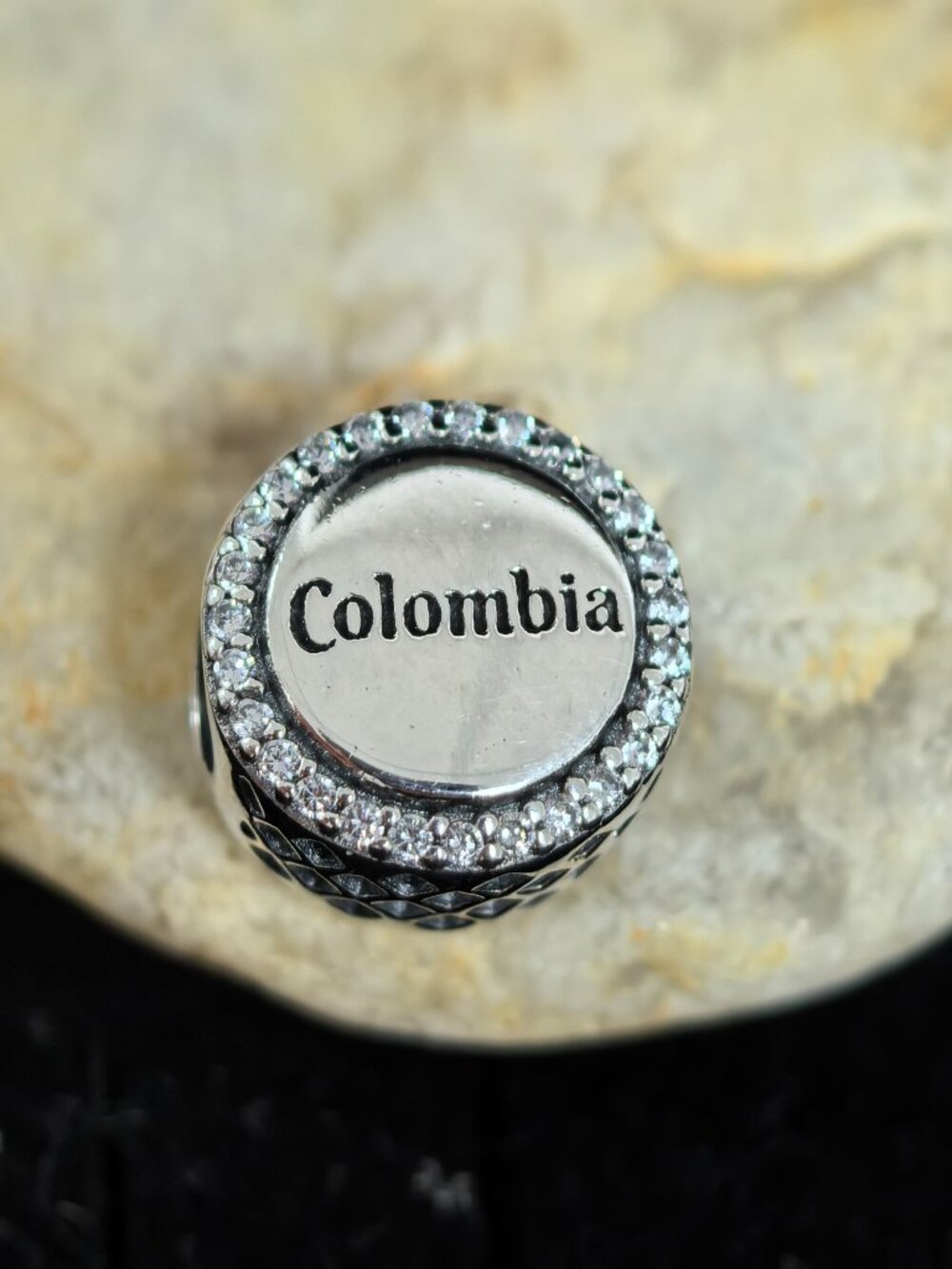 Pandora Colombia Flag Bead Flag Of Ireland Travel Charm, S925 Silver (Women's) View 2
